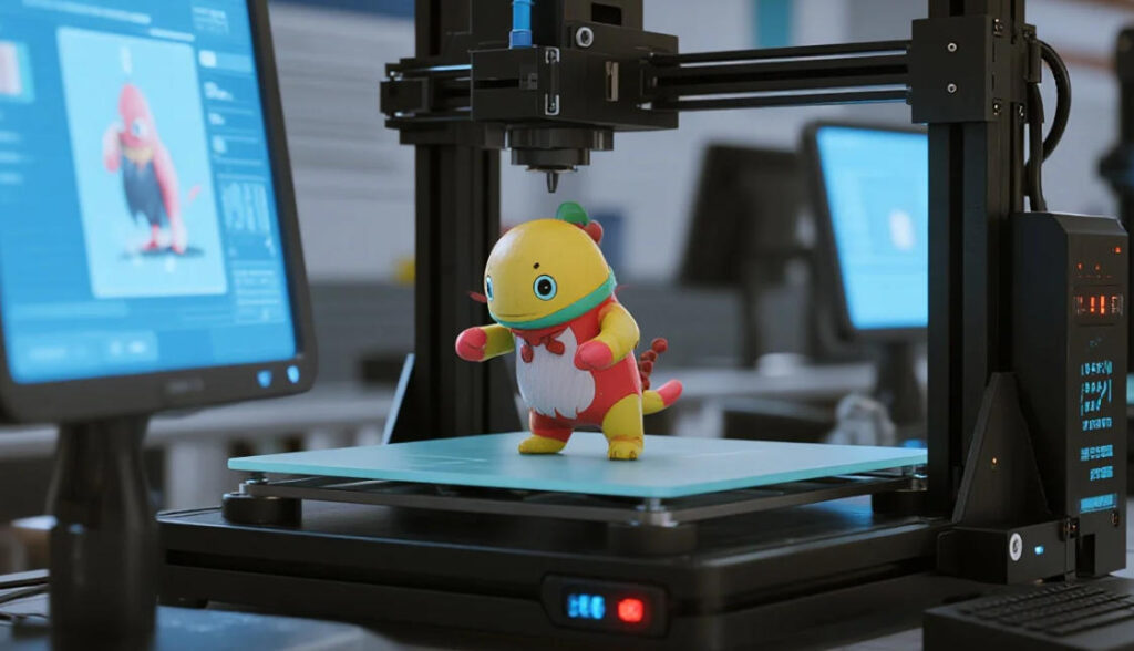 3D printing action figures